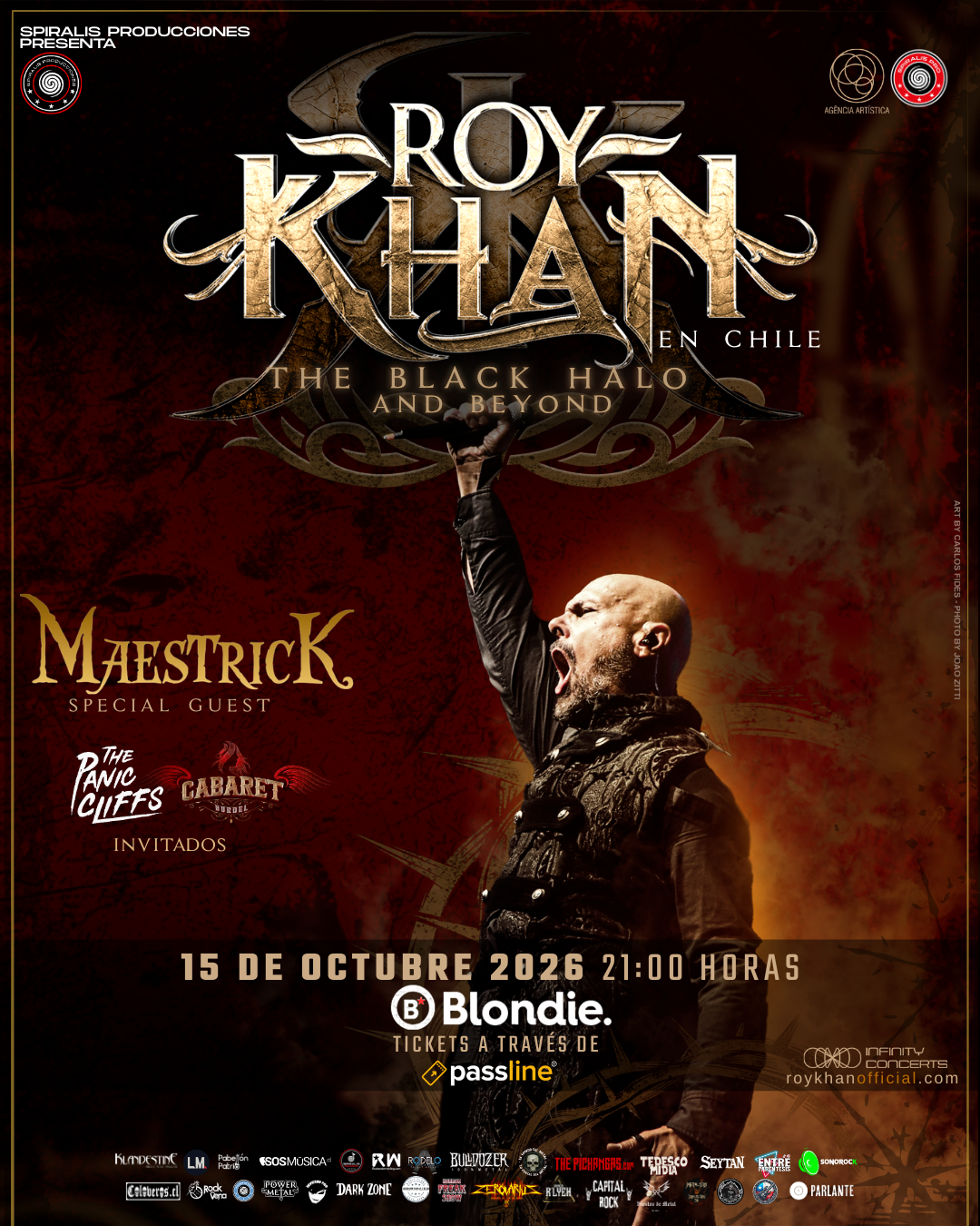 Éxitos de Kamelot y más: Roy Khan regresa a Chile